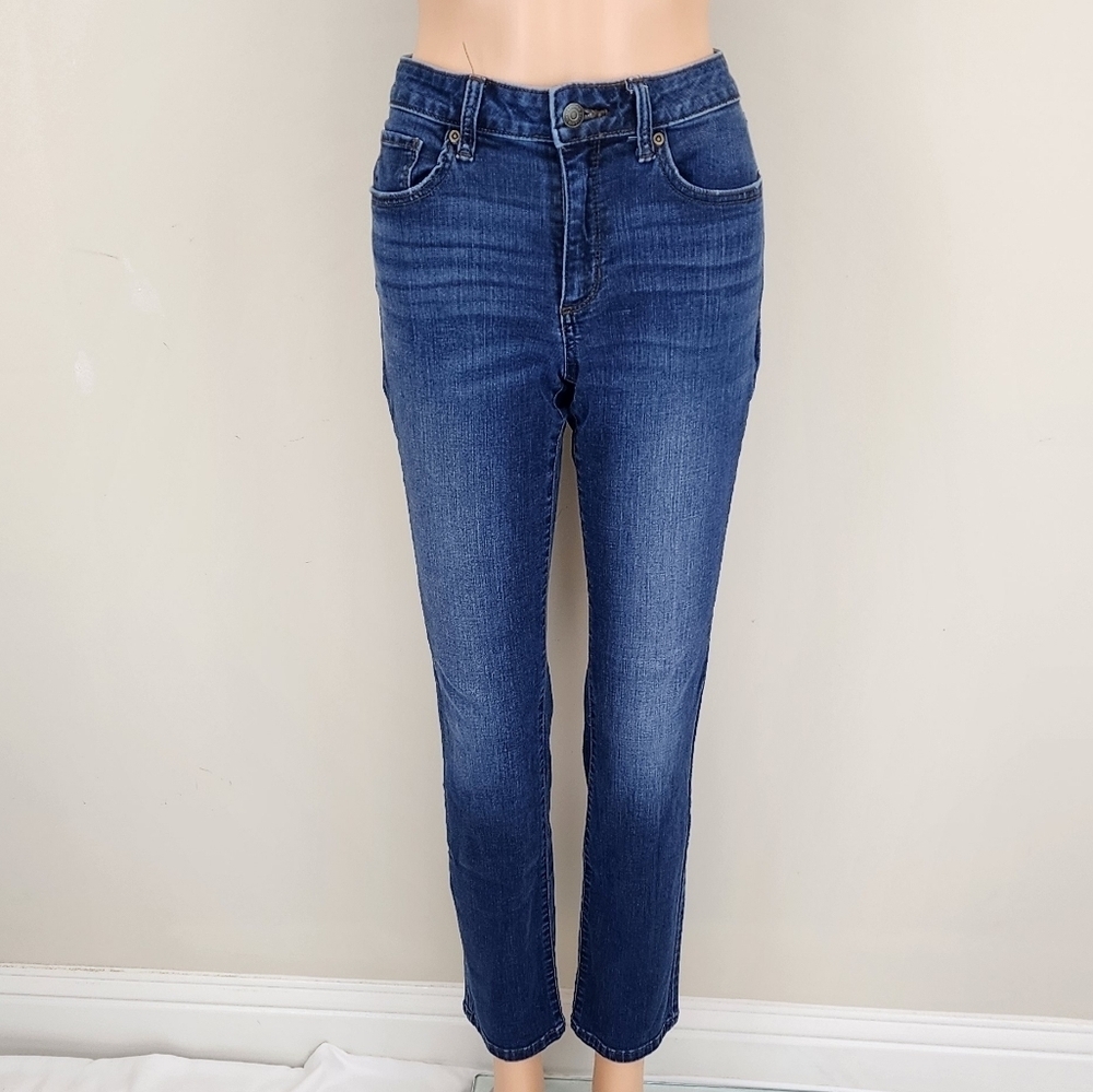 Somoma Blue Straight Leg Jeans Pants